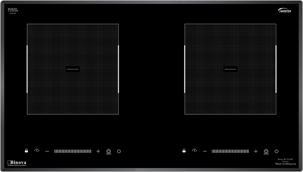 Bếp từ Binova BI-555-IDC nhập khẩu Malaysia