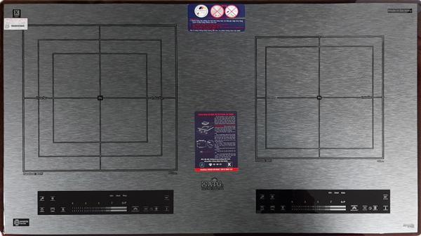 Bếp 2 từ cao cấp ATG -MI 888 PLUS serial 4.0